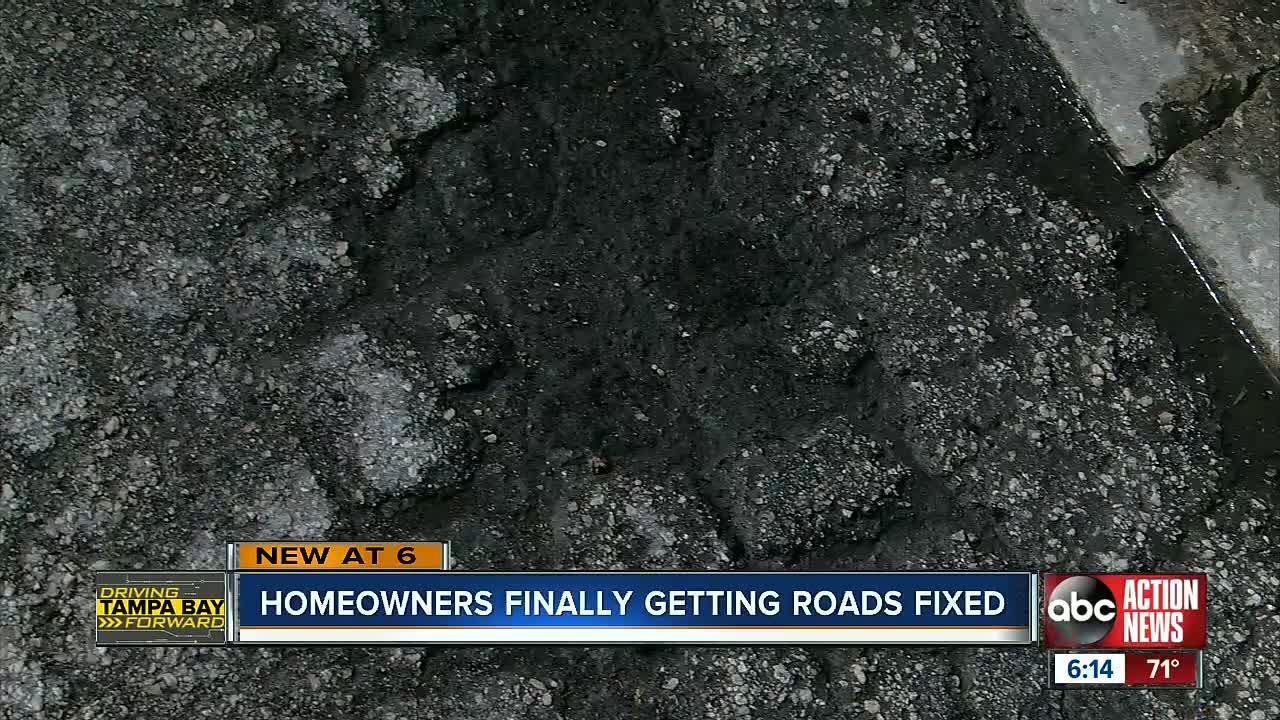 Madeira Beach homeowners are finally getting roads fixed