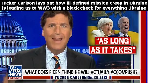 Tucker wonders where this ends