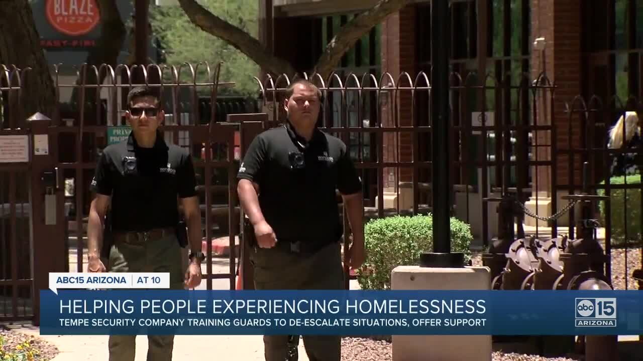 Valley security company trains on humane approaches to handle the homeless