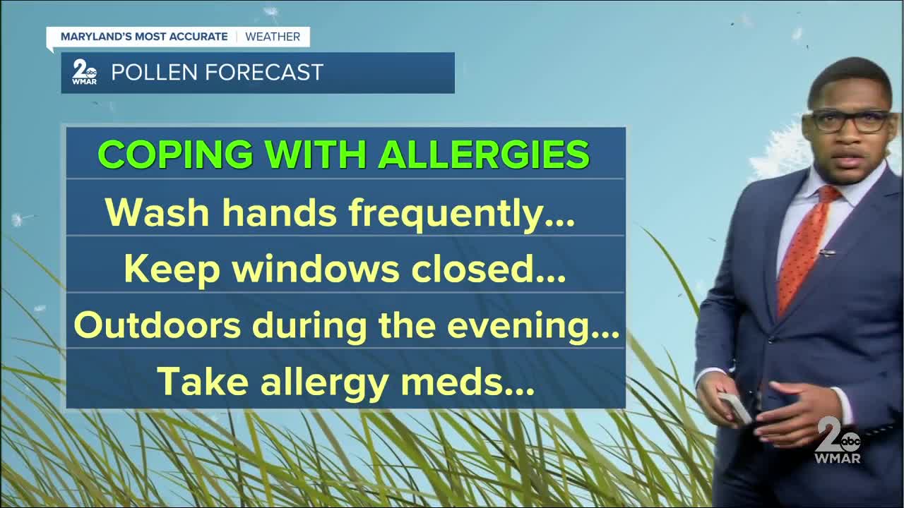 Dry & Cool, High Pollen Concerns