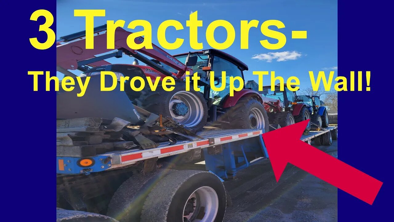 3 Tractor Load-Case 610 Case 620 And Powerstar 75-Jim The Trucker Video Series