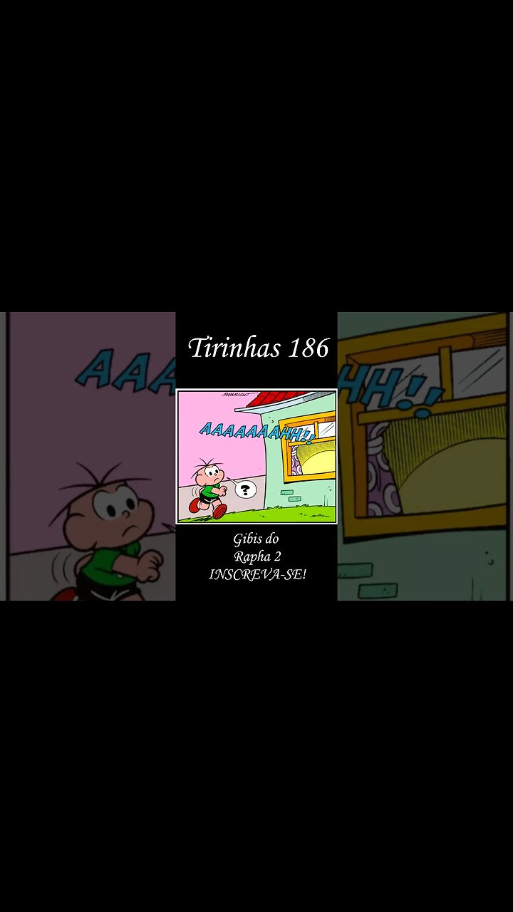 Tirinhas da Turma da Mônica nº 186 | Gibis do Rapha 2