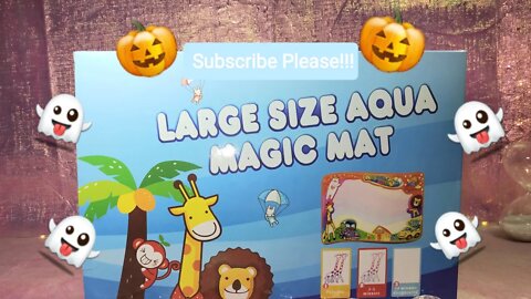 Aqua Magic Mat and Halloween fun 🎃 Review