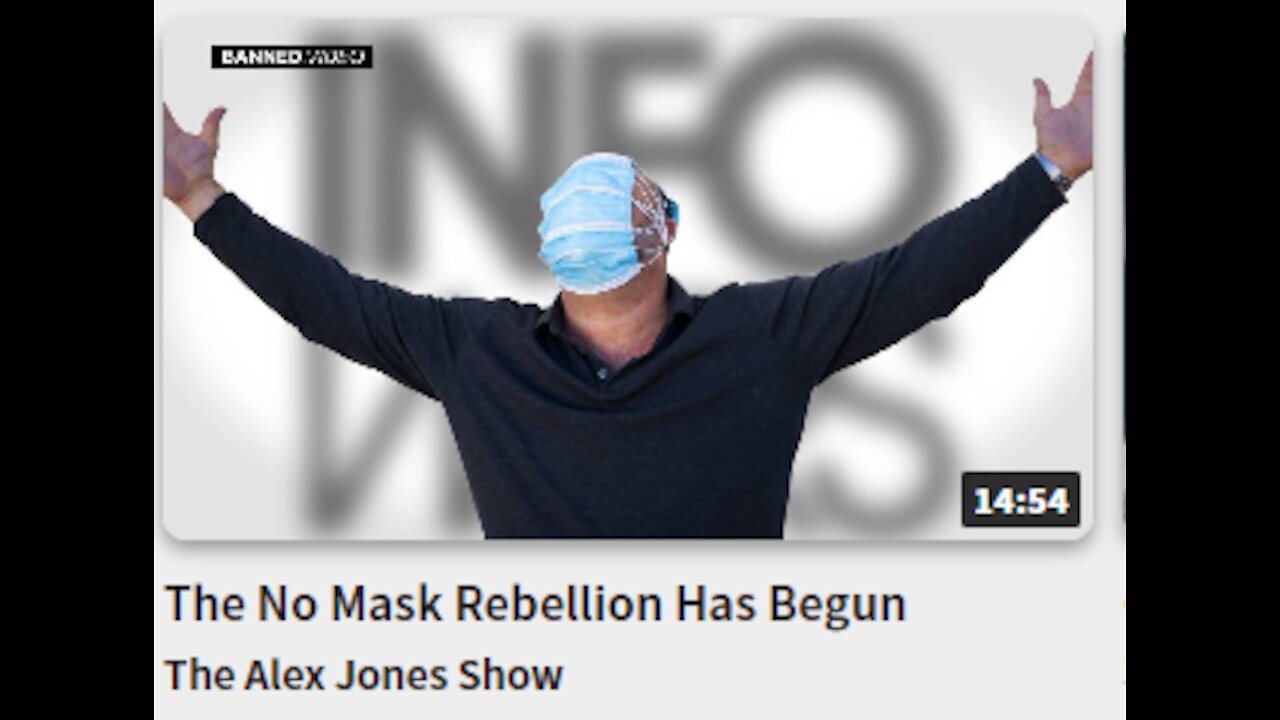 The No Mask Rebellion Has Begun