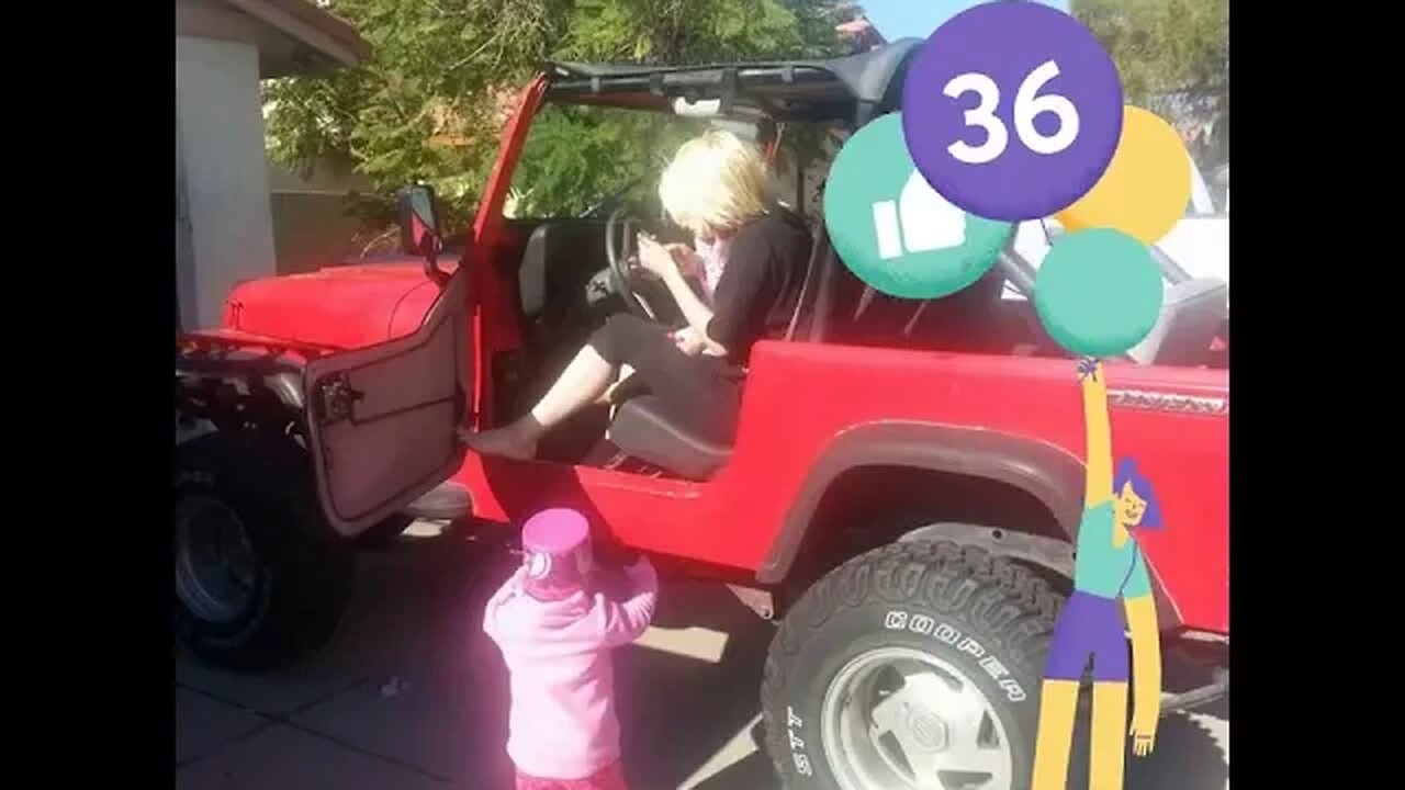Briana got a Jeep for Christmas! 55