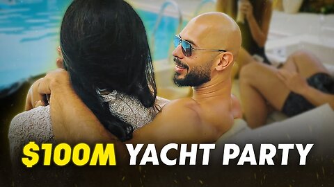 Andrew Tate's CRAZY Yacht Party In DUBAI