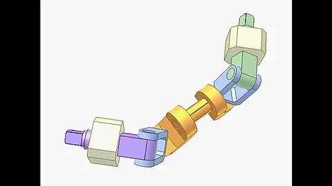 2447 Angular Transmission 4R Mechanism 2