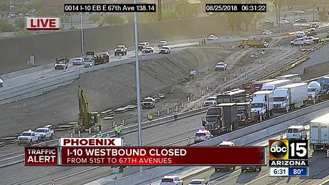 Deadly crash causing delays on Interstate 10