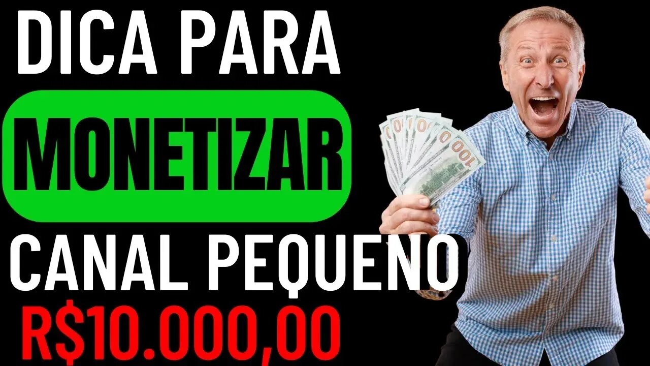 Estratégia para fazer 10 mil reais no Youtube com canal dark pequeno