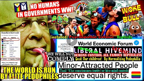 EU Legalizes Child Porn As WEF Agenda To Normalize Pedophilia Accelerates (info & links in descript)