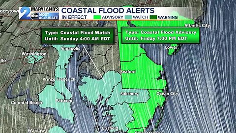 Coastal Flooding Issues This Weekend