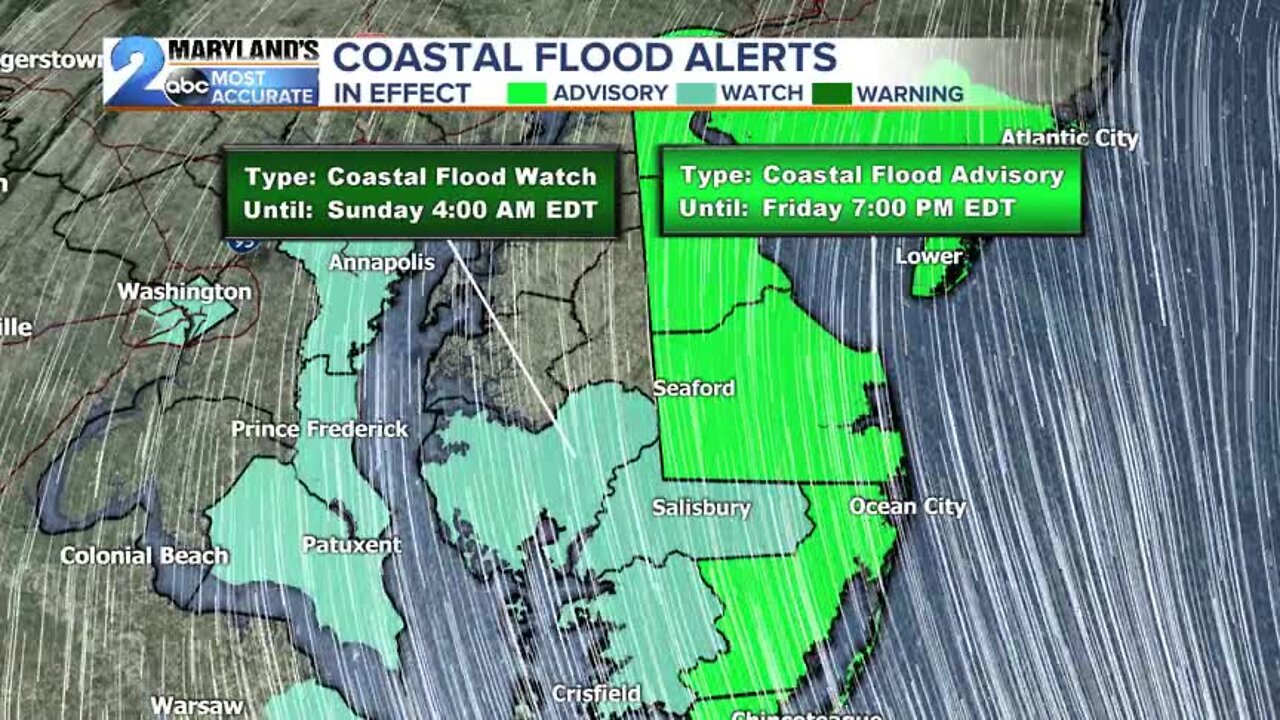 Coastal Flooding Issues This Weekend