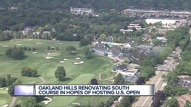 Oakland Hills renovating South Course in hopes of hosting U.S. Open