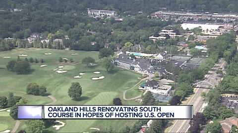 Oakland Hills renovating South Course in hopes of hosting U.S. Open