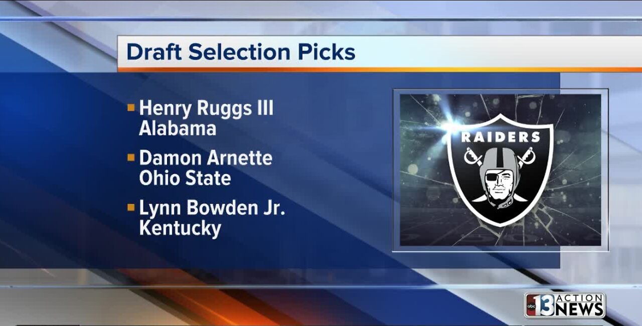 Raiders NFL Draft roundup