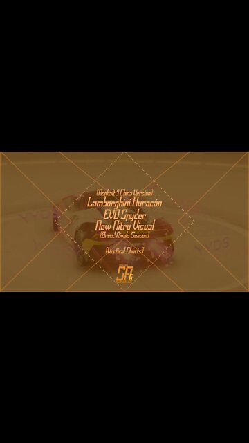 [Asphalt 9 China] Lamborghini Huracán EVO Spyder Nitro Visual | New Gen: Showdown Season | #Shorts
