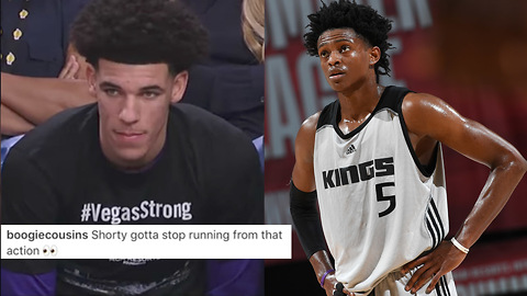 DeMarcus Cousins Says Lonzo Ball is SCARED of De'Aaron Fox