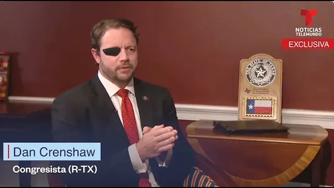 Dan Crenshaw Habla Sobre AMLO En Telemundo News