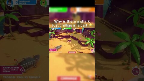 Whoever thought of shark cart needs a raise #funny #gaming #youtube #shorts