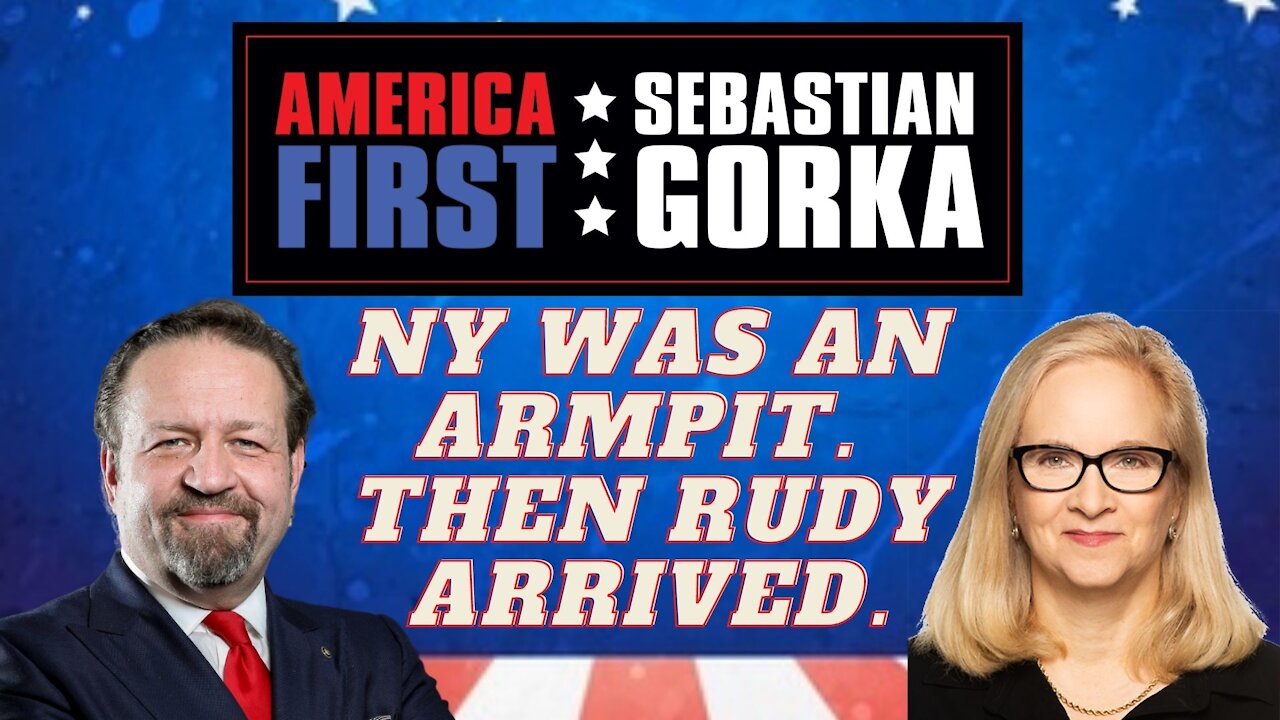 NY was an armpit. Then Rudy arrived. Katie Gorka with Sebastian Gorka on AMERICA First