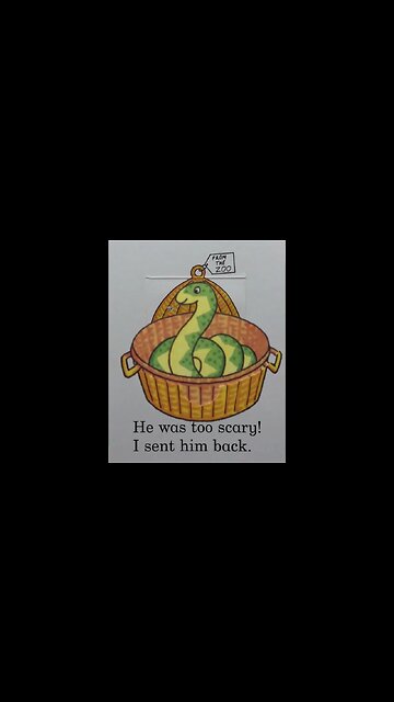 1 MINUTE READ ALOUD: Dear Zoo #shorts #youtubeshorts #shortsvideo