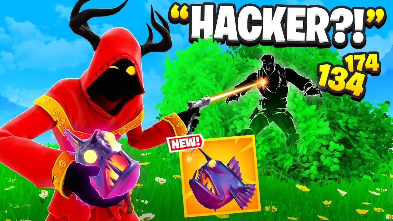 I Trolled Him With NEW Thermal Fish.. (Fortnite)