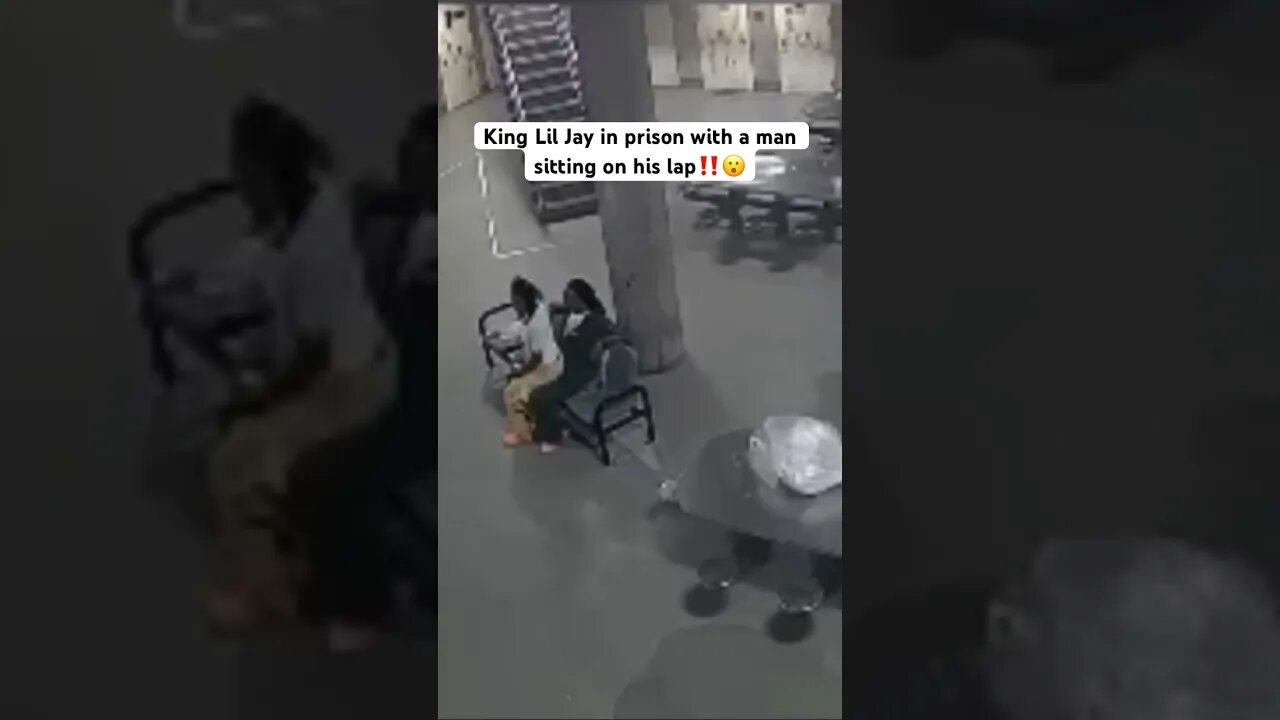 King Lil Jay & his boyfriend in prison chillin‼️😮