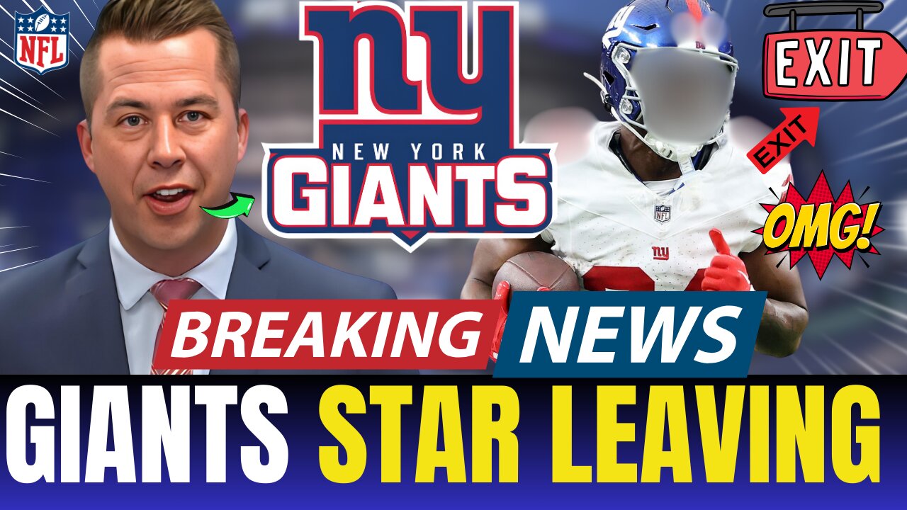 🚨 AN EXIT THAT CAN SHAKE THE GIANTS ?? NEW YORK GIANTS NEWS TODAY! NFL NEWS TODAY