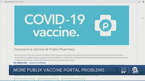 Florida users say glitch sent them to South Carolina portion of Publix vaccine site