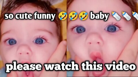 So funny 🤣🤣🤣 baby beautiful