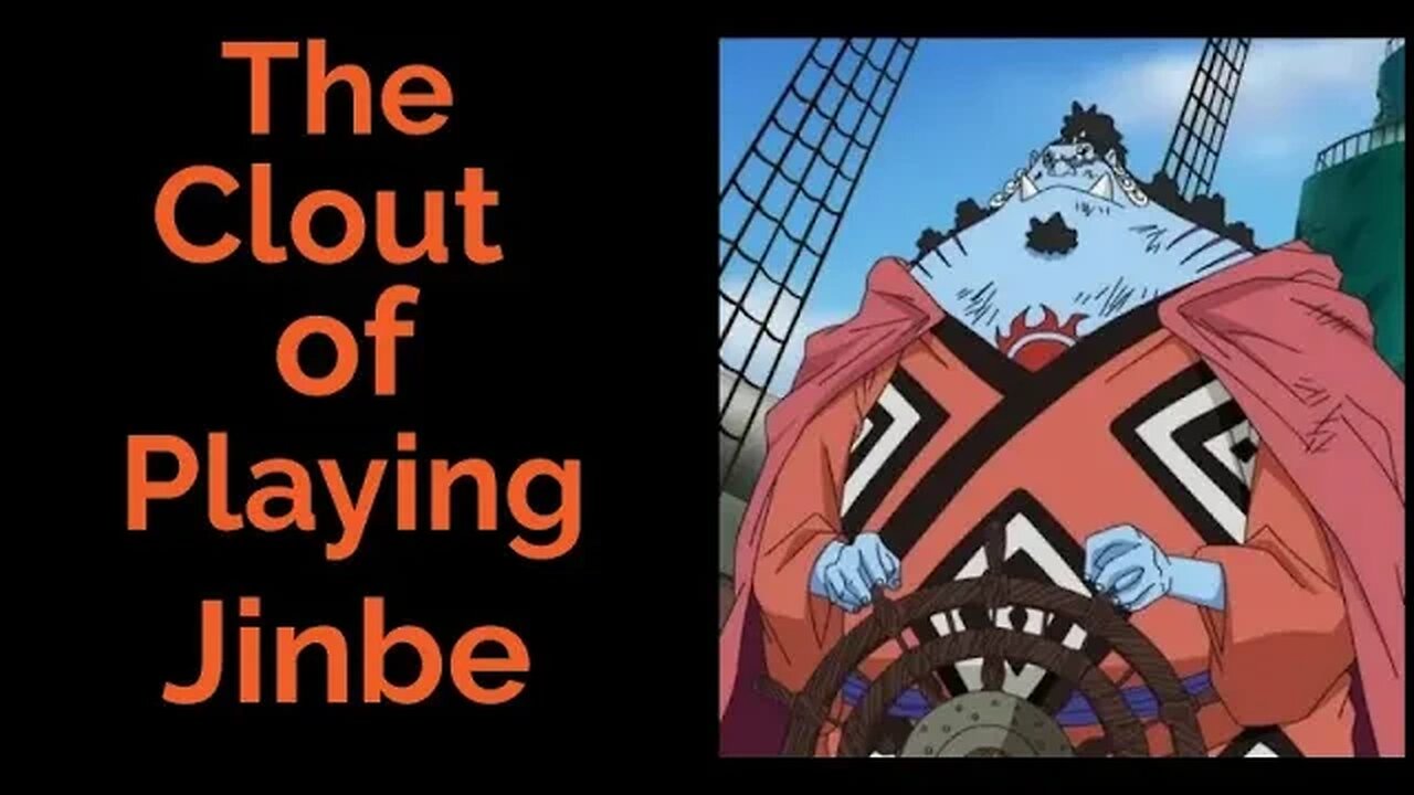 The Clout of Playing Jinbe #anime #jinbe #jinbei #crunchyroll #onepiece