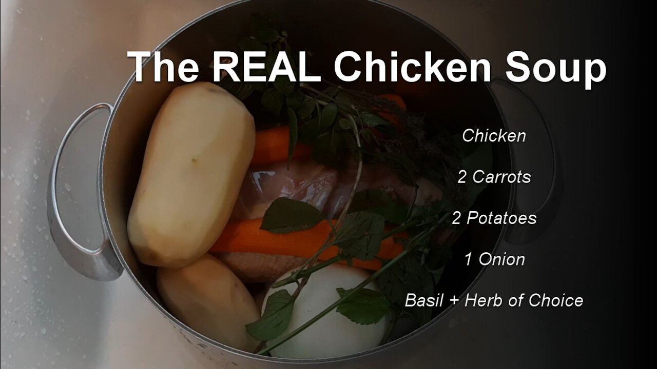 How to Make REAL Chicken Soup and Side Dish