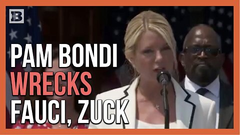 Pam Bondi - Zuckerberg Colluded with Fauci So "They're Not Immune Anymore"