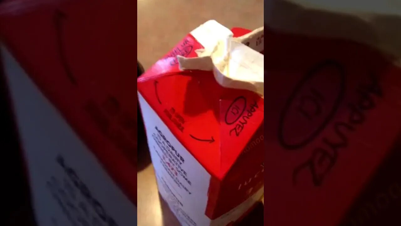 Milk Cartons #ytshort #food #youtubeshorts #milk #foodie #trending #fail #love