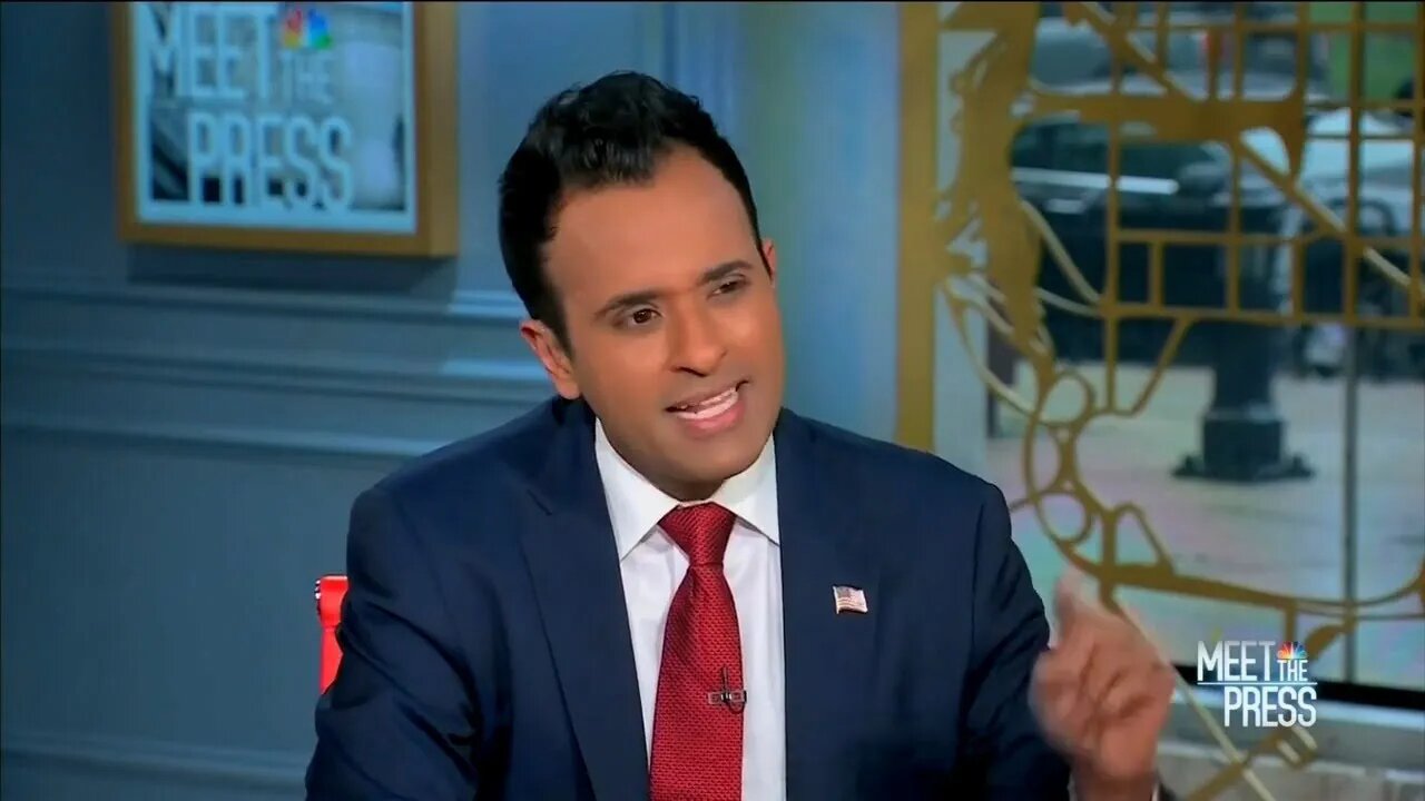 Vivek Ramaswamy takes on Chuck Todd on Meet the Press