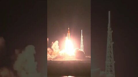 Artemis 1 Launch to the Moon Clip 2022