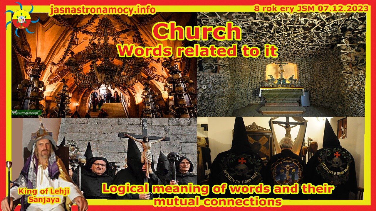 Church words related to it Logical meaning of words and their mutual connections