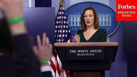 Jen Psaki Holds Press Briefing As US Continues To Warn Of Impending Russian Invasion