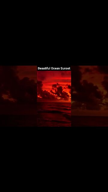 Beautiful Ocean Sunset