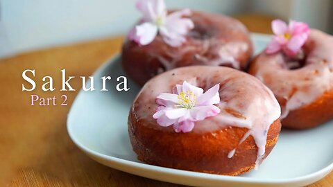 Sakura (Cherry blossom) Doughnut