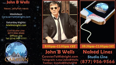 Naked Lines Friday - John B Wells Live