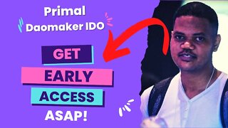 Primal IDO On Daomaker & Early Access To Primal Move2Earn App For 100k People Only.