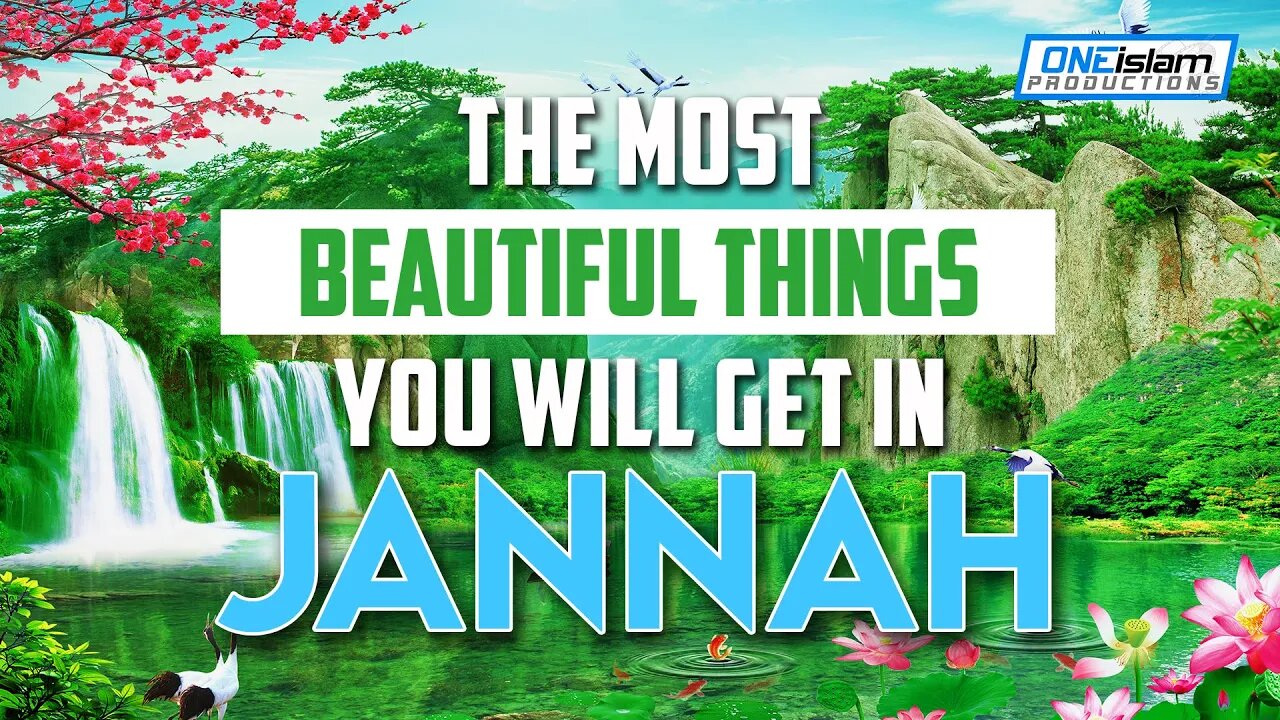 The Most Beautiful Things You Will Get In Jannah!