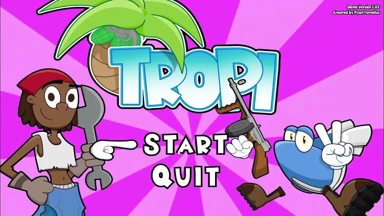 Tropi (Steam demo, gameplay)