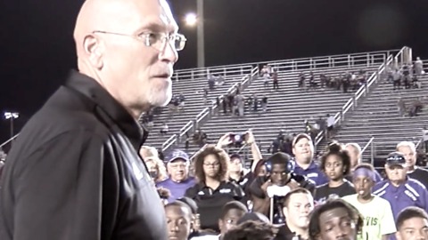 Ben Davis and Warren Central football come together during a powerful speech