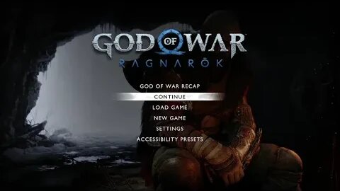 God of War Ragnarök Day 4. No Mic. Not feeling up For It.