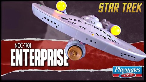 Playmates Toys Star Trek Classic U.S.S Enterprise NCC-1701 @The Review Spot