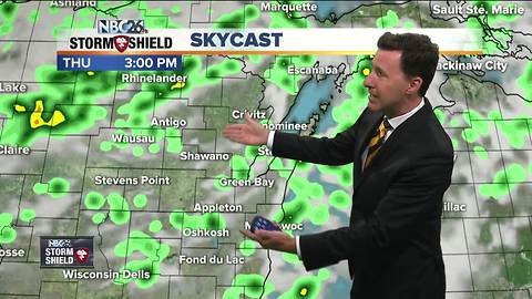 Michael Fish's NBC26 weather forecast