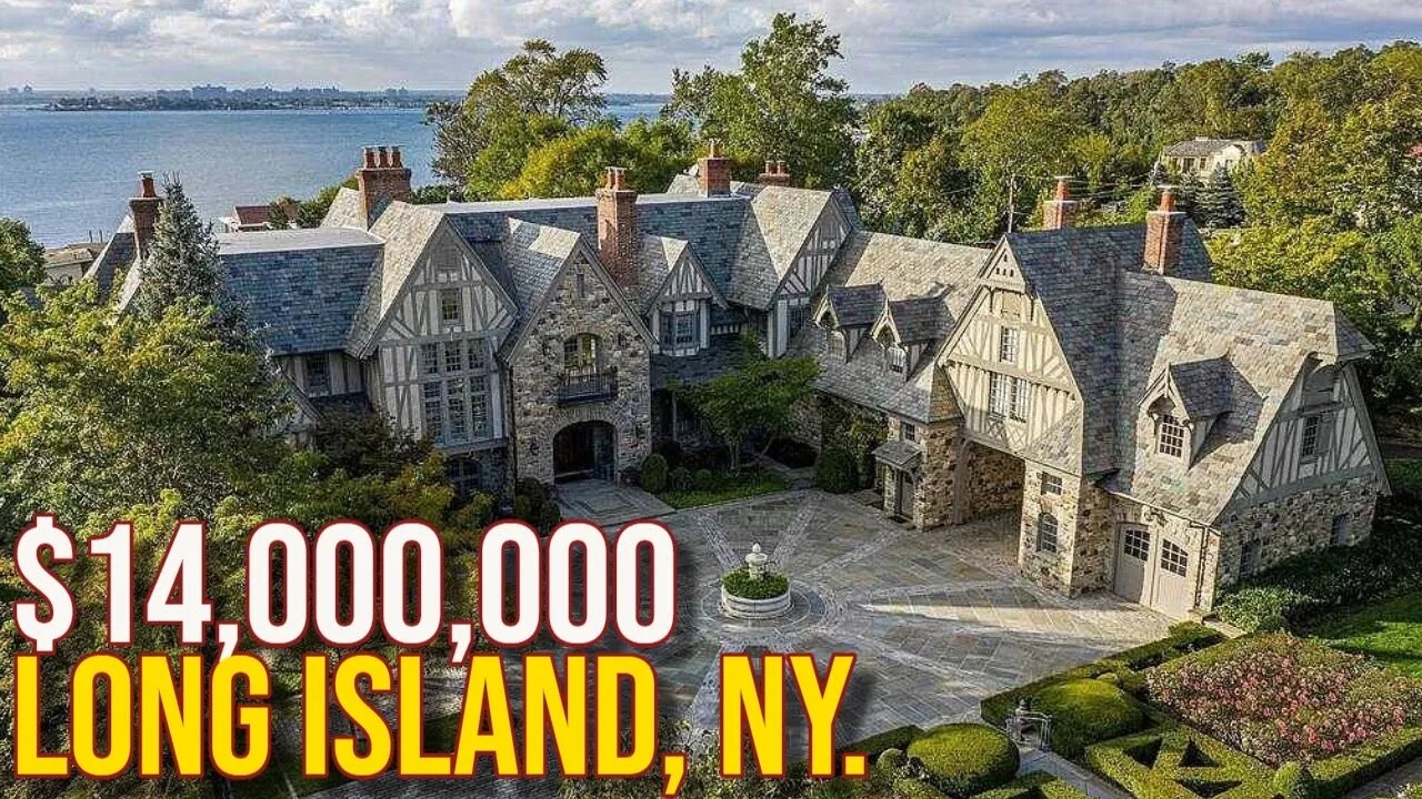 Touring $14,000,000 Long Island Mega Mansion