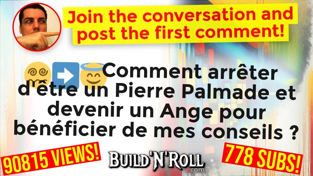 😵‍💫➡️😇 Comment arrêter d'être un Pierre Palmade et devenir un Ange pour bénéficier de mes conseils ?